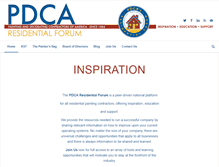 Tablet Screenshot of pdcaresidentialforum.org